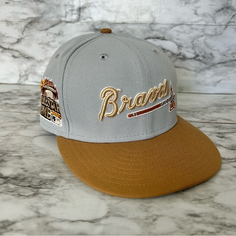 Atlanta Braves New Era Cooperstown 2000 MLB All-Star Game 59FIFTY Fitted Hat Y2K